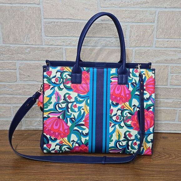 Trina Turk Handbags - TRINA TURK FLORAL FESTIVAL TOTE CONVERTIBLE